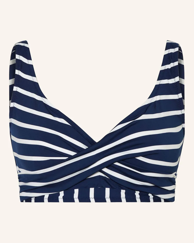 Lidea Bügel-Bikini-Top Bay Games blau Dunkelblau