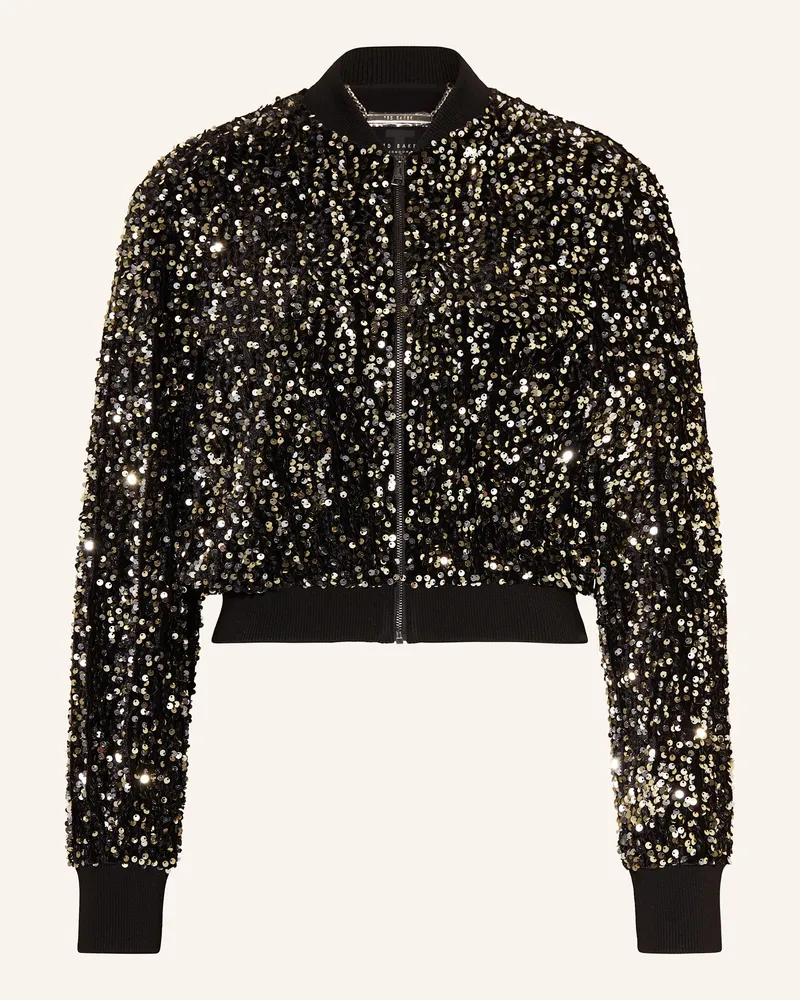 Ted Baker Blouson SHII mit Pailletten Schwarz