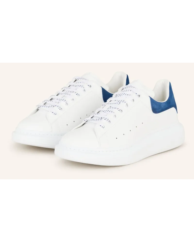 Alexander McQueen Sneaker - WEISS/ BLAU Weiss