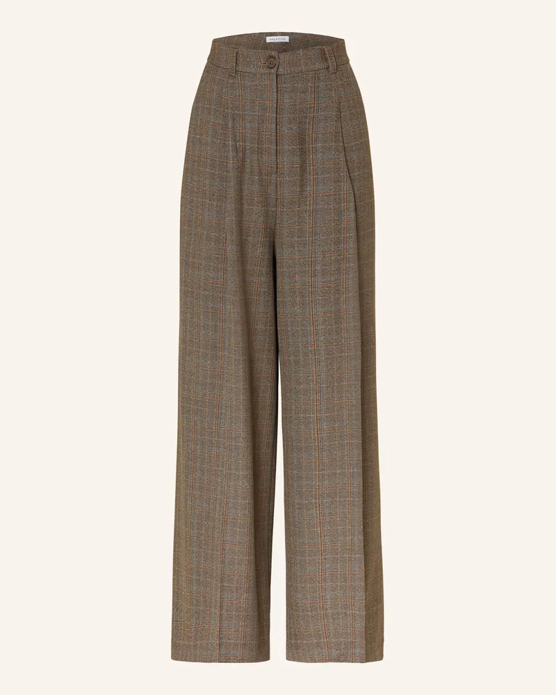 Mrs & HUGS Marlenehose Braun