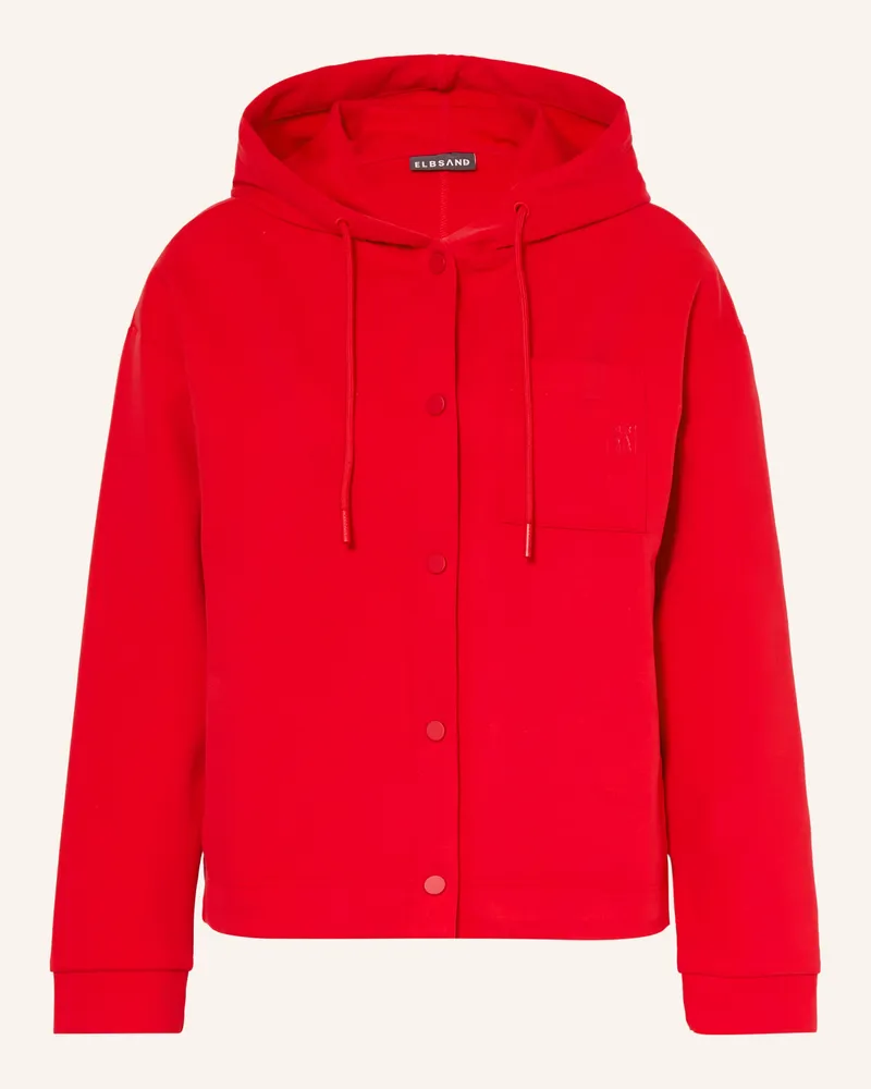 ELBSAND Sweatjacke Tarja rot Rot