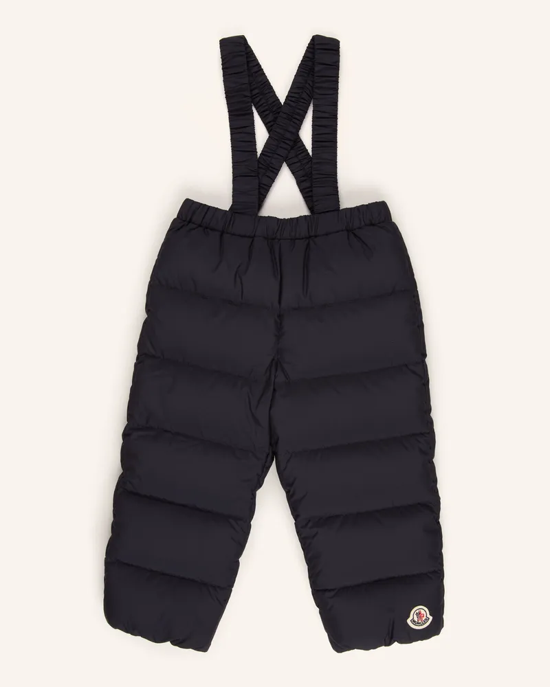 Moncler Daunenhose blau Dunkelblau