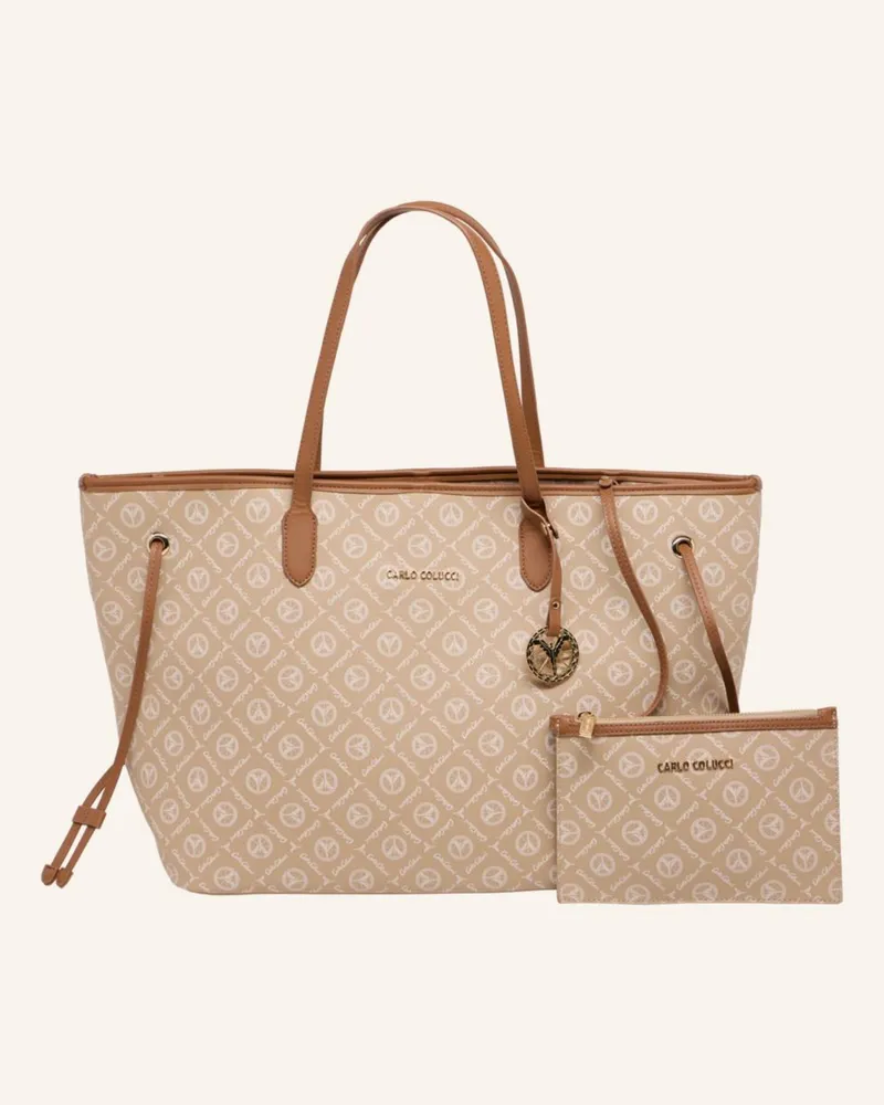 Carlo Colucci Shopper Desserra beige Beige