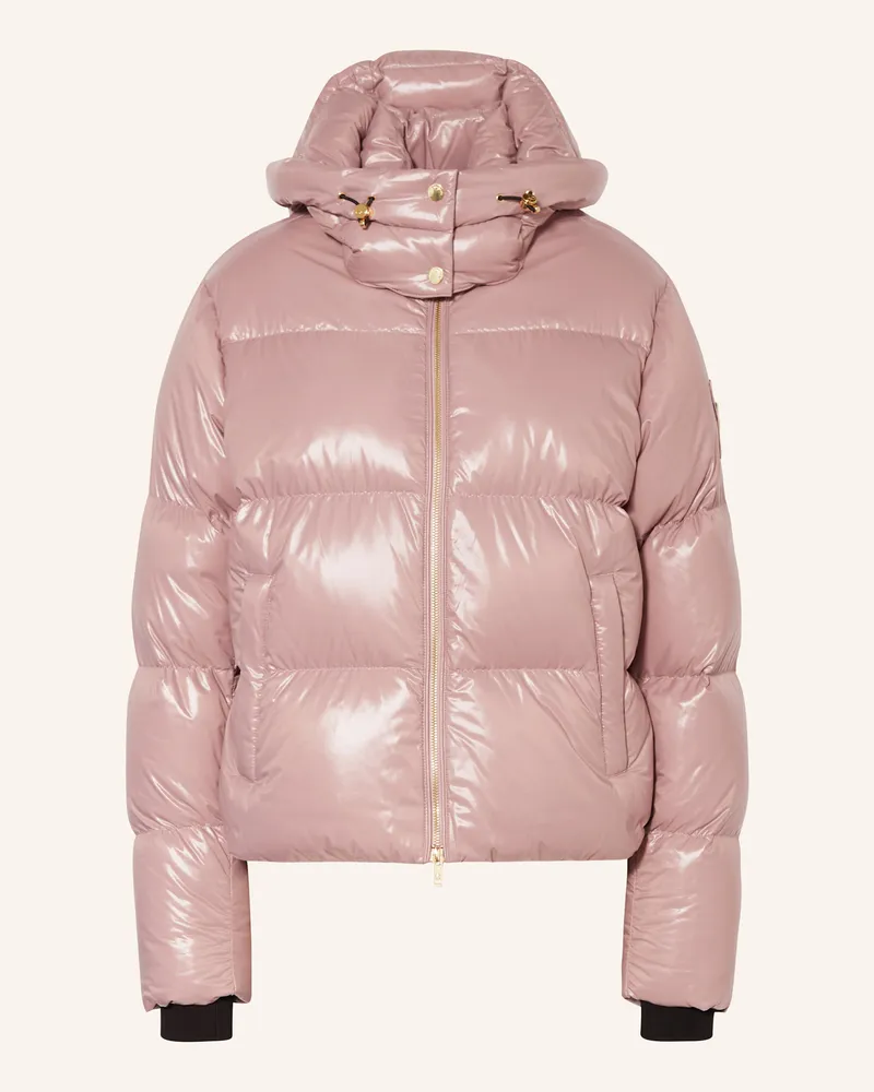 Moose Knuckles Daunenjacke MOONSTONE mit abnehmbarer Kapuze Rosé