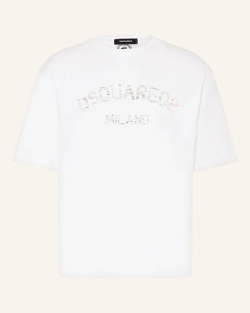 Dsquared2 T-Shirt Weiss