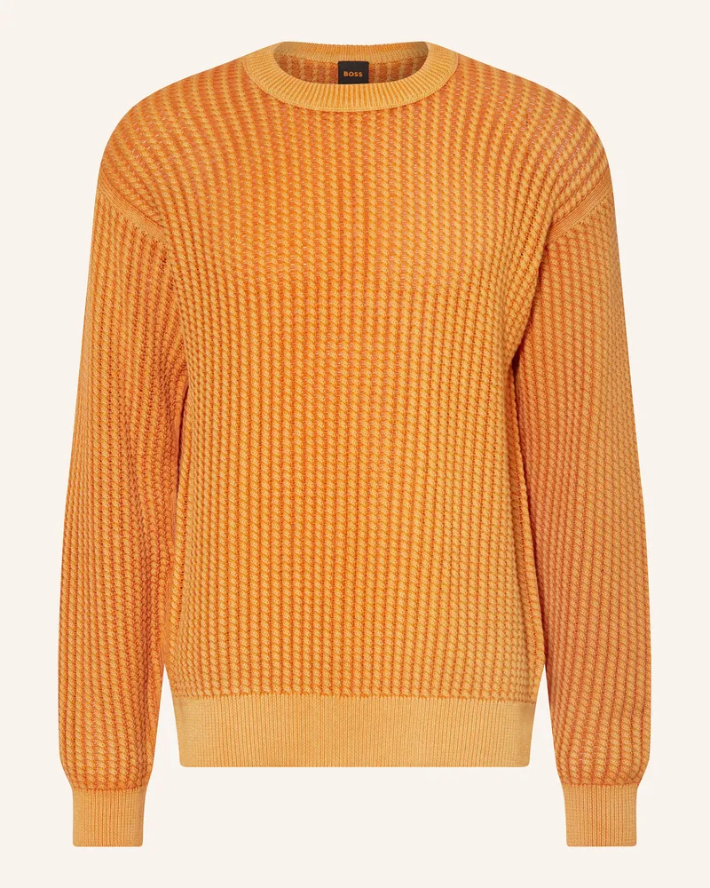 HUGO BOSS Pullover AGOLAN Orange