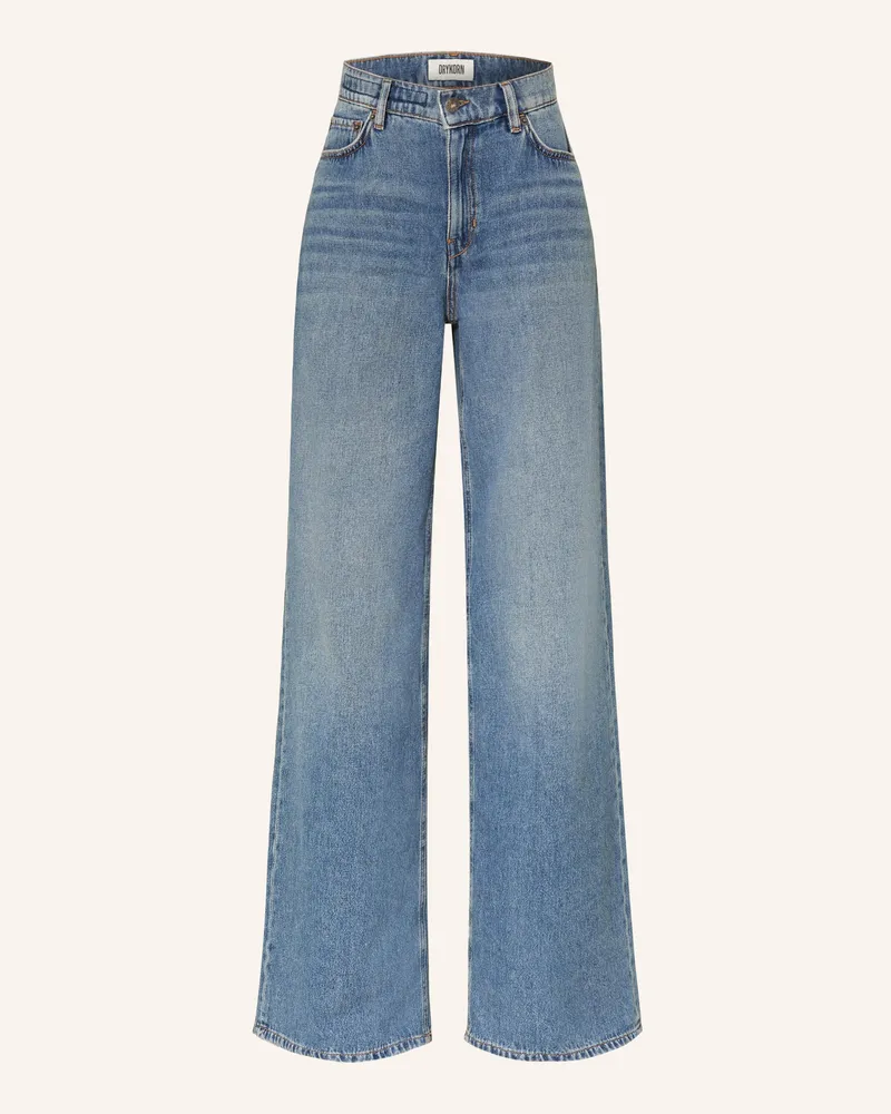 Drykorn Wide Leg Jeans Flung blau 3400