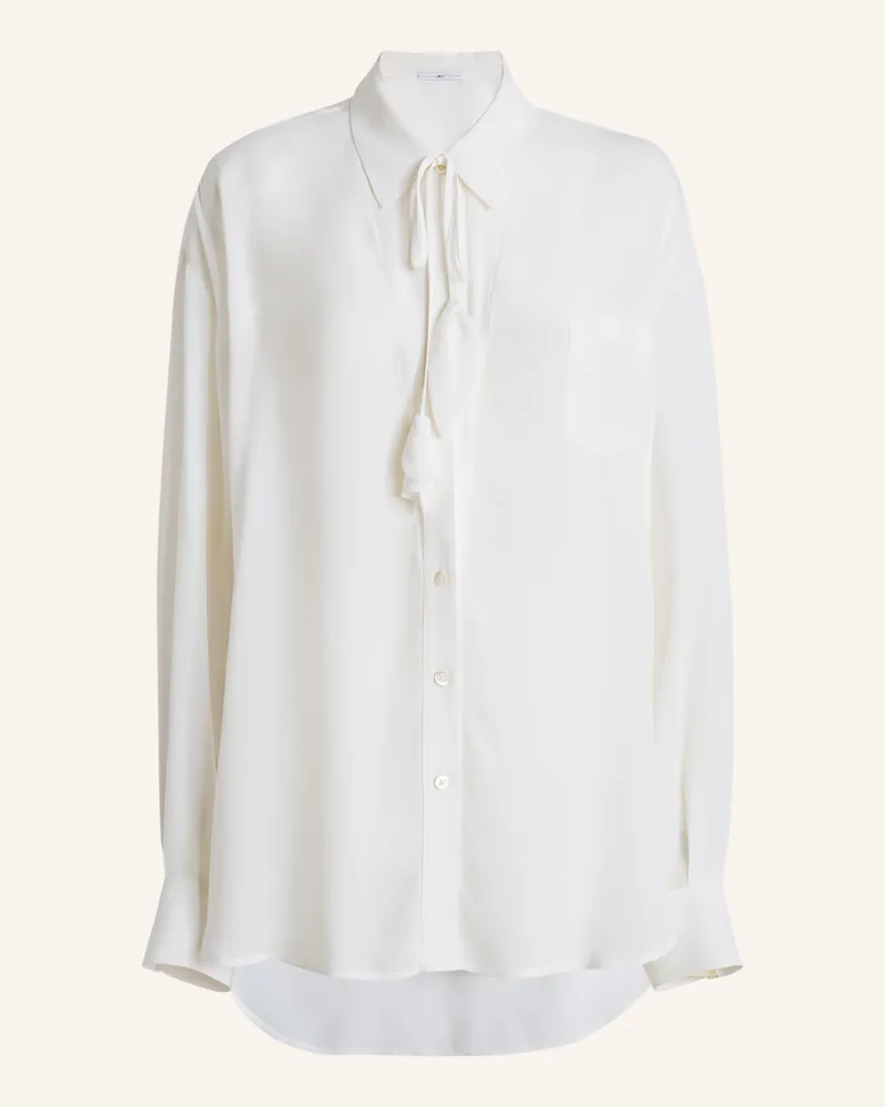 HIGH Bluse PROWL Weissgold