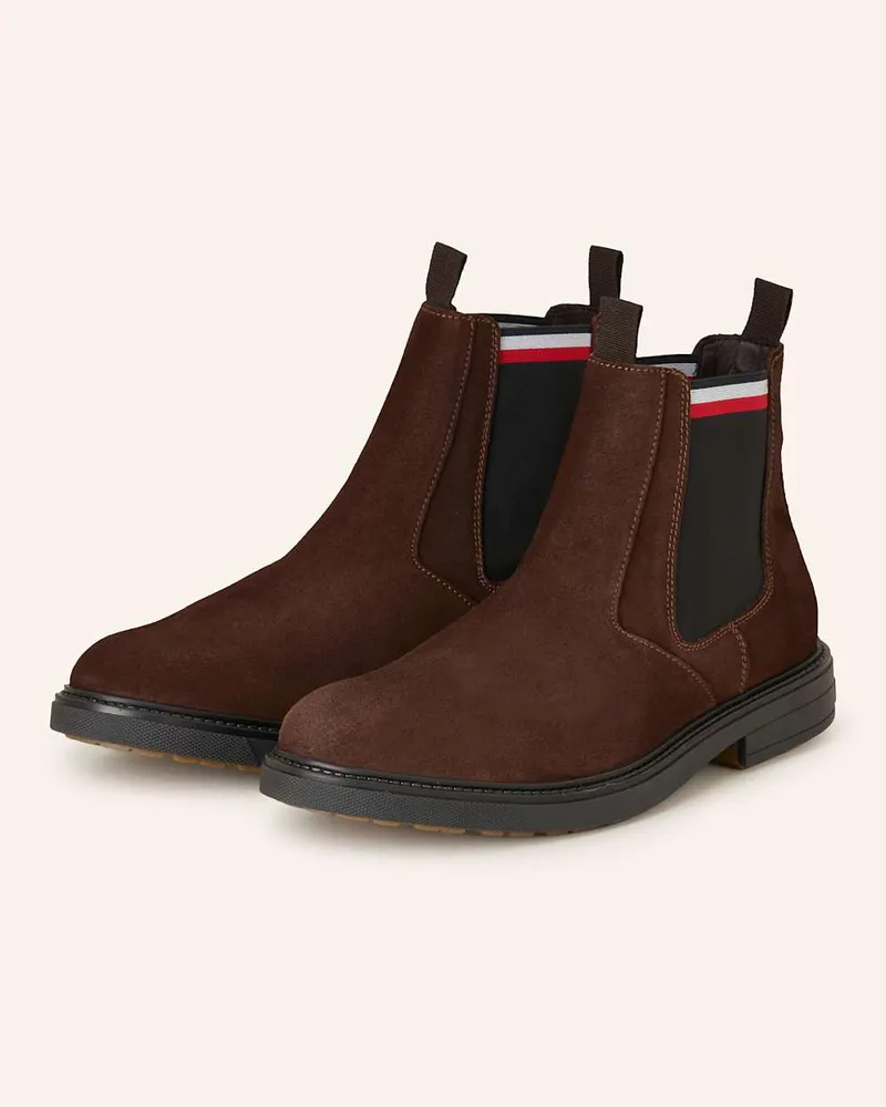 Tommy Hilfiger Chelsea-Boots - COGNAC Braun