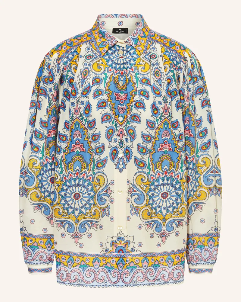 Etro Hemdbluse mit Seide Ecru