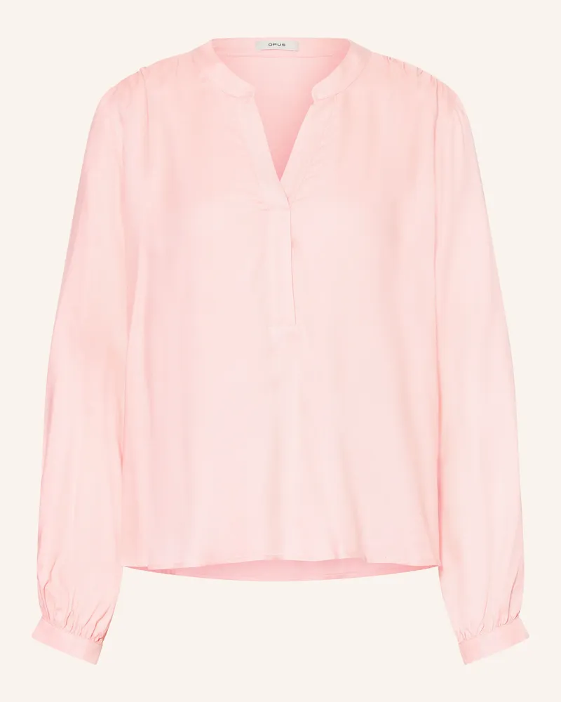 OPUS Blusenshirt FLANORA Rosa