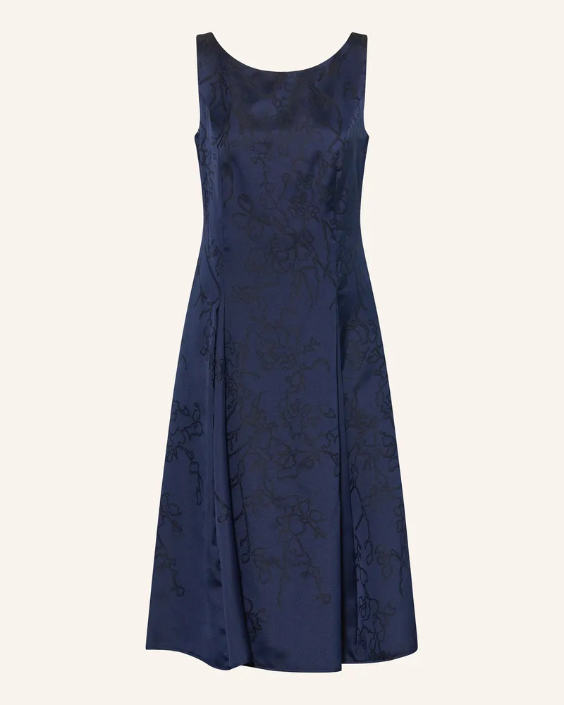 Vera Mont Cocktailkleid Aus Jacquard blau Dunkelblau