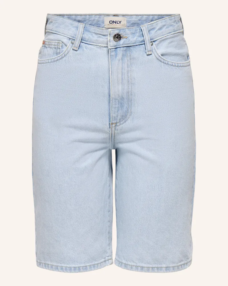 only Jeansshorts blau Light