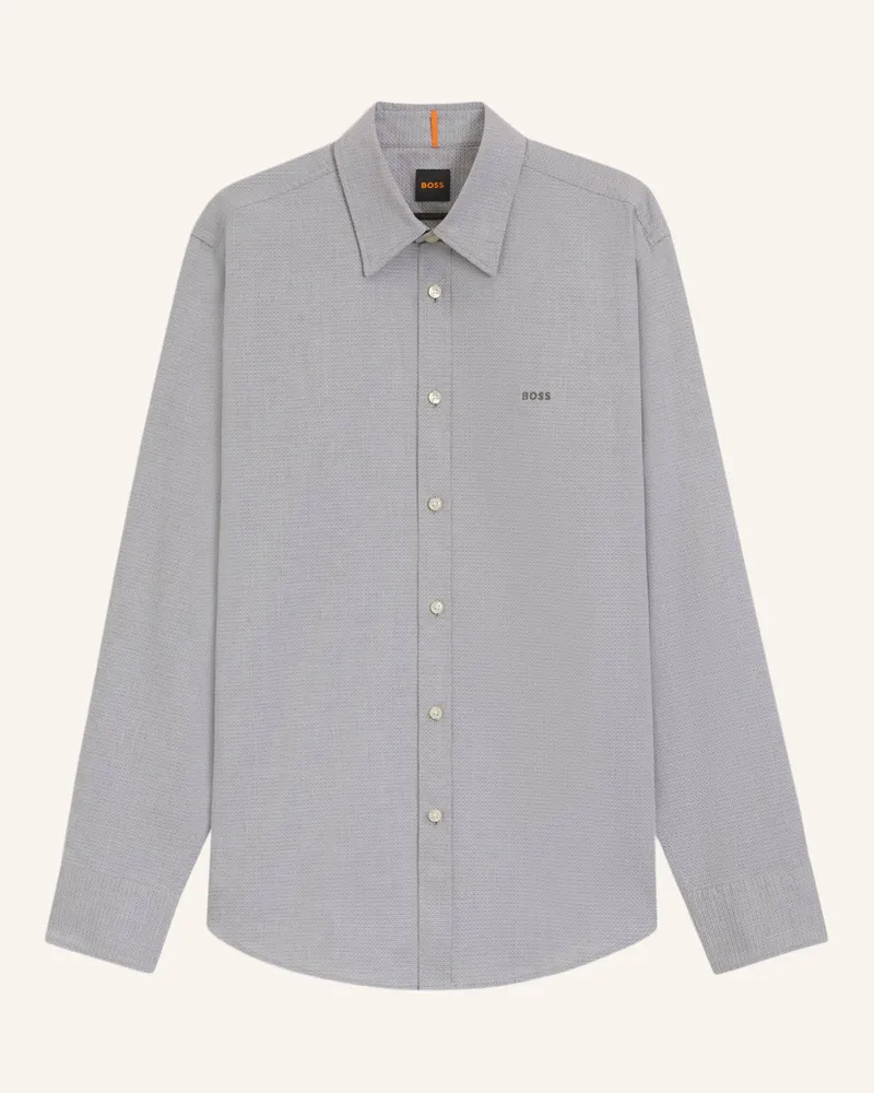 HUGO BOSS Casual Hemd RELEGANT_6_M Regular Fit Grün