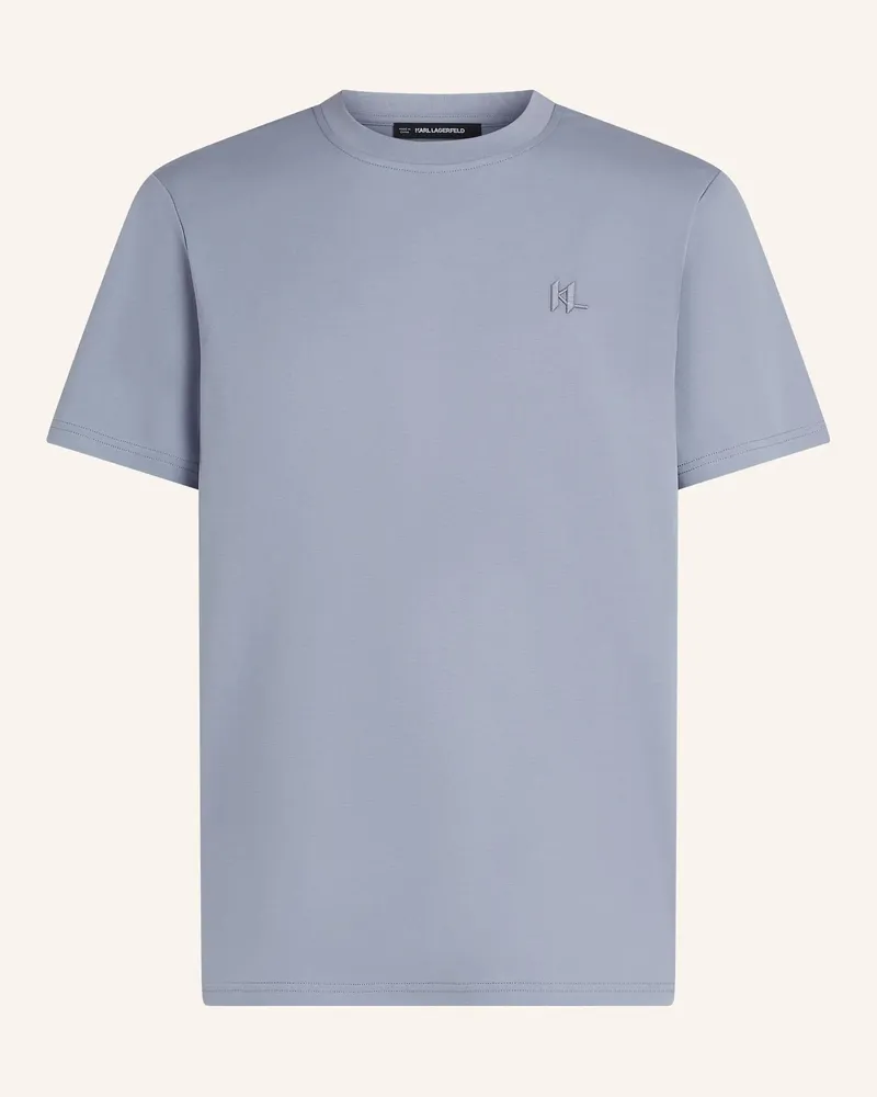 Karl Lagerfeld T-Shirt blau Blau