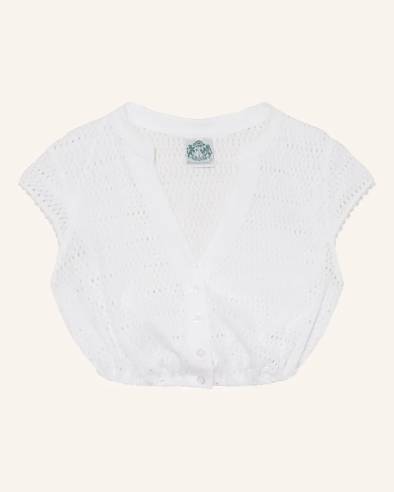 Hammerschmid Dirndlbluse Heidi weiss Weiss