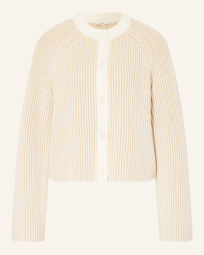 OPUS Strickjacke Delsie beige Beige