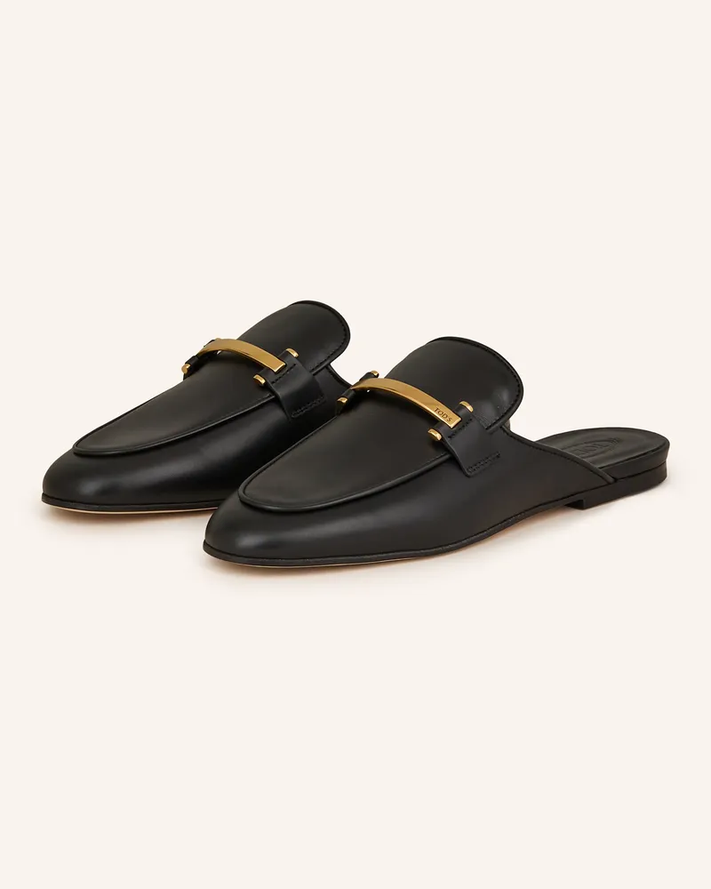 TOD'S Mules Schwarz