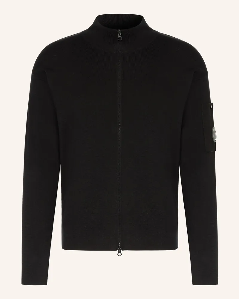 C.P. Company Strickjacke Schwarz