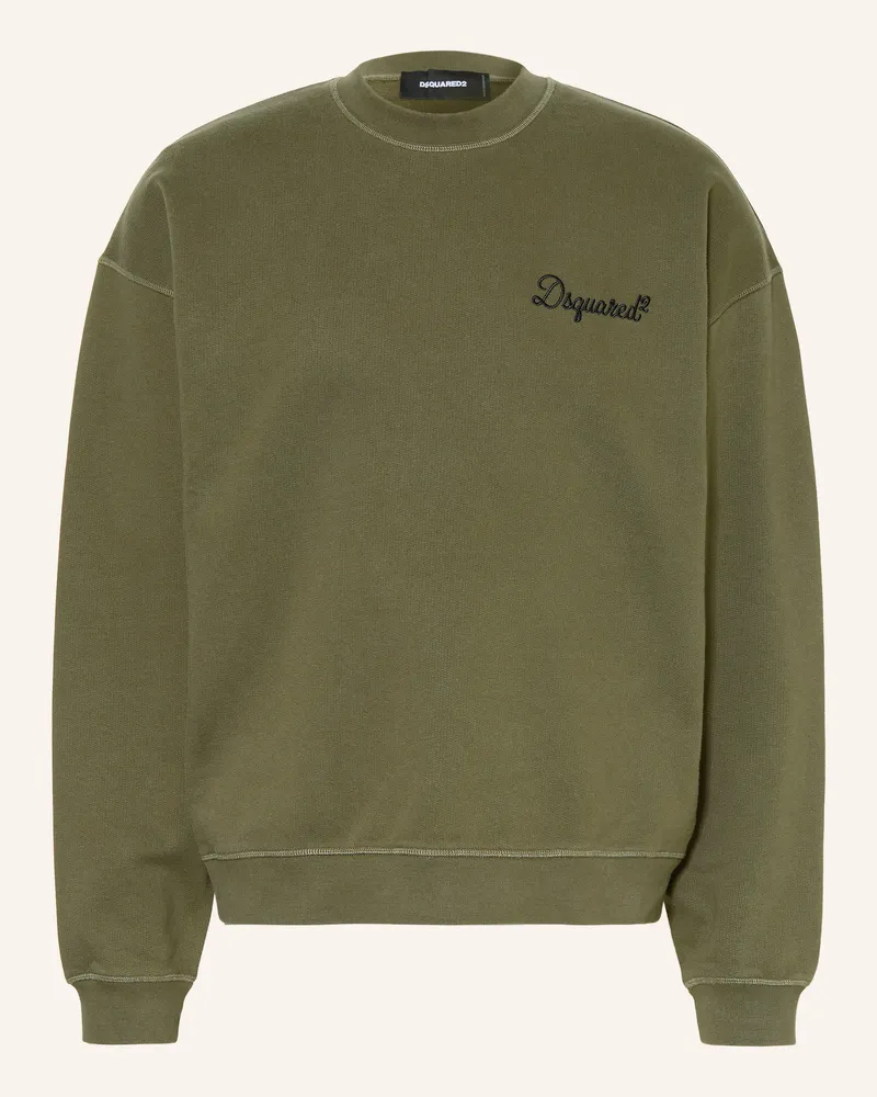Dsquared2 Sweatshirt gruen Oliv