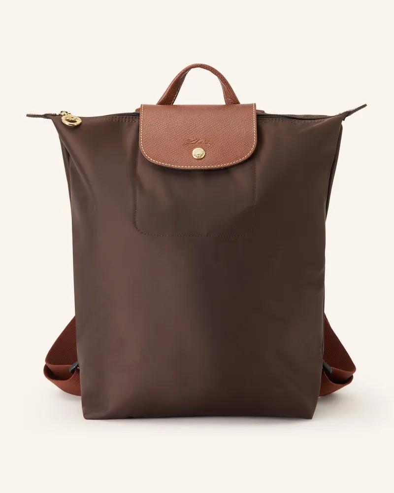 Longchamp Rucksack Le Pliage Medium braun Dunkelbraun