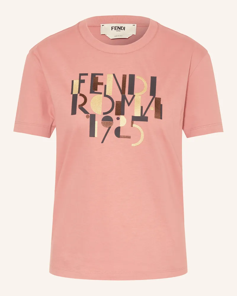 Fendi T-Shirt rosa Rosé
