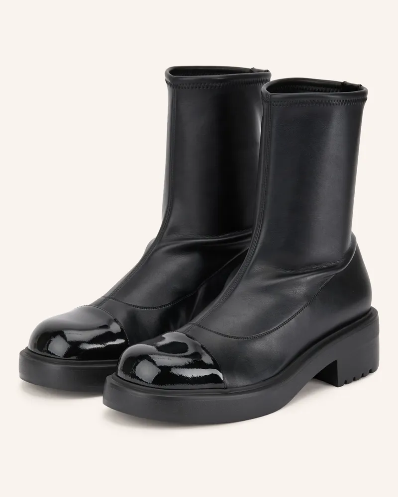 Giuseppe Zanotti Boots Circus schwarz Schwarz