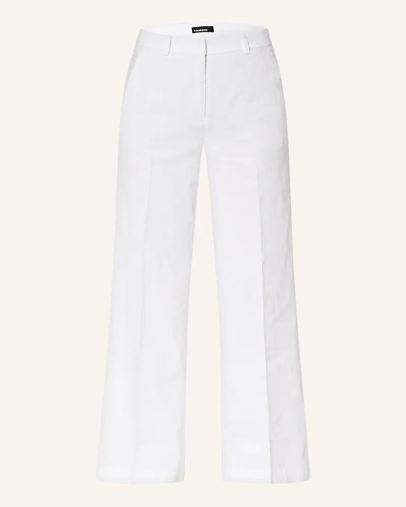 Cambio Marlenehose MIRA mit Leinen Weiss