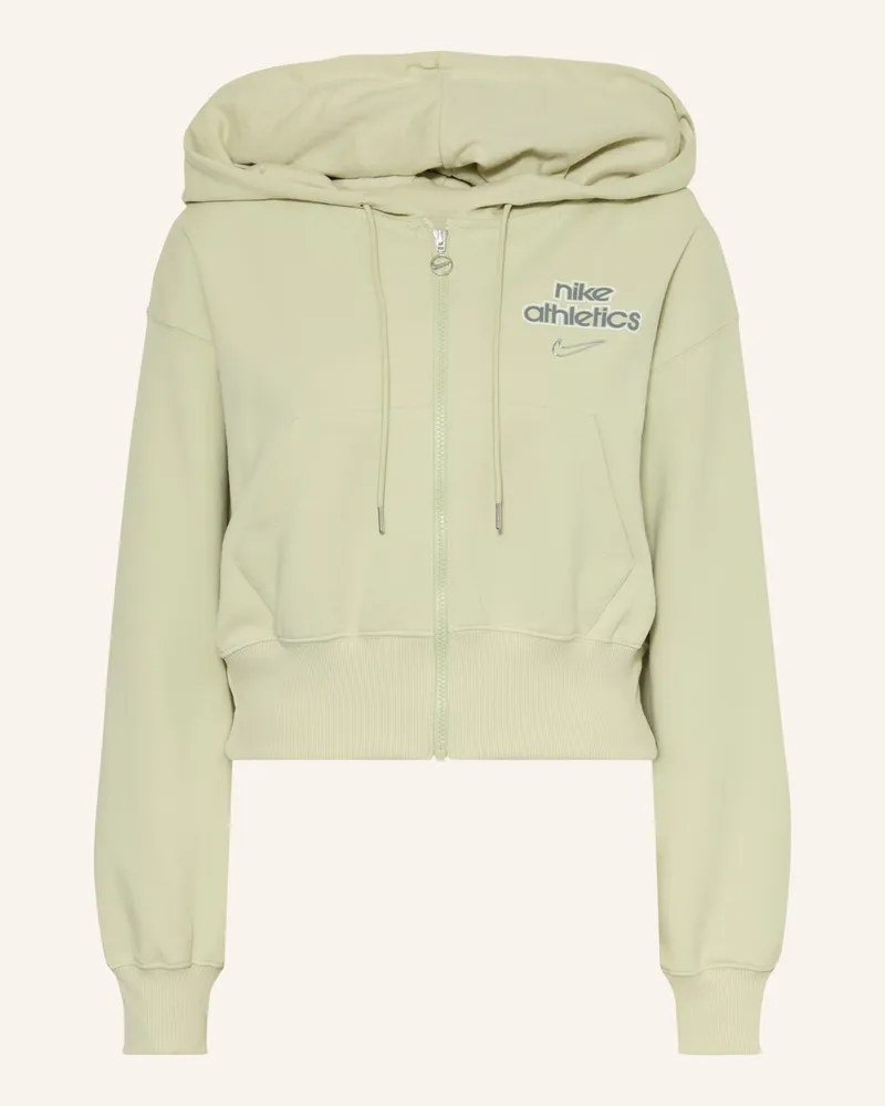 Nike Sweatjacke Sportswear Phoenix Fleece gruen Hellgrün