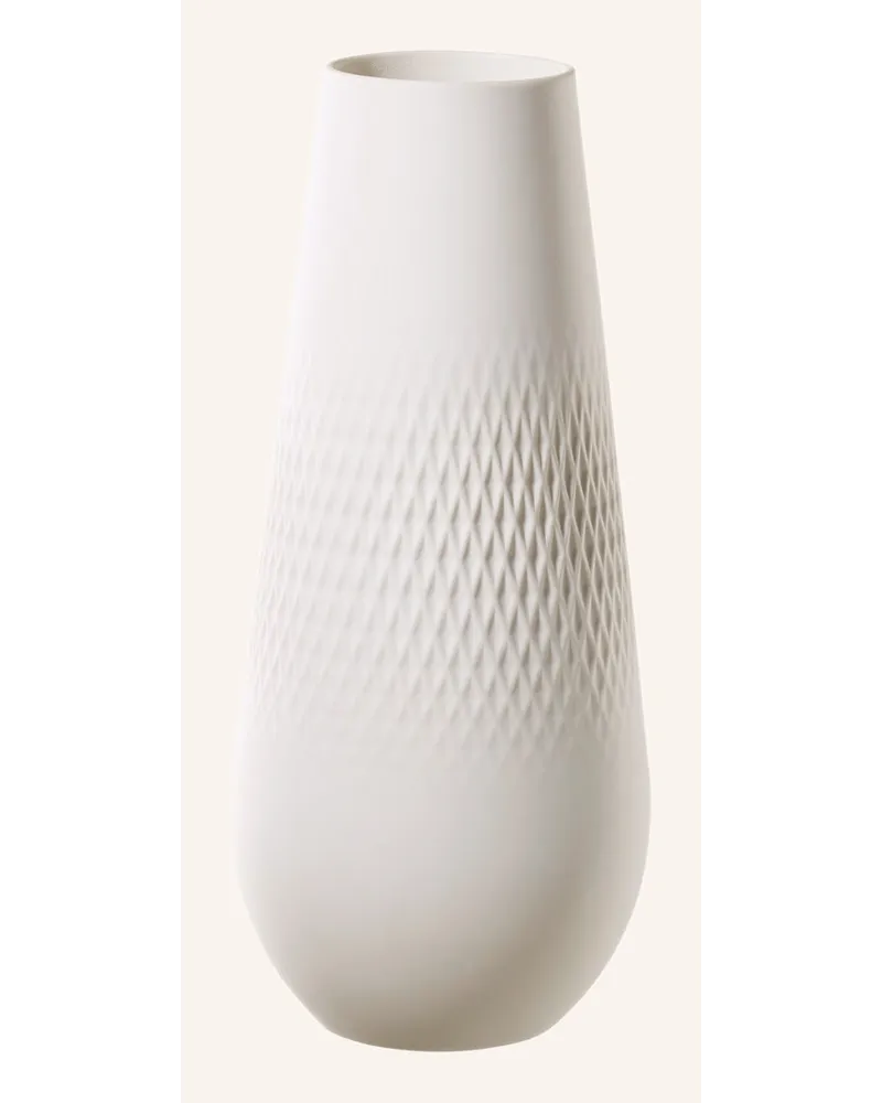 Villeroy & Boch Vase MANUFACTURE COLLIER BLANC Weiss