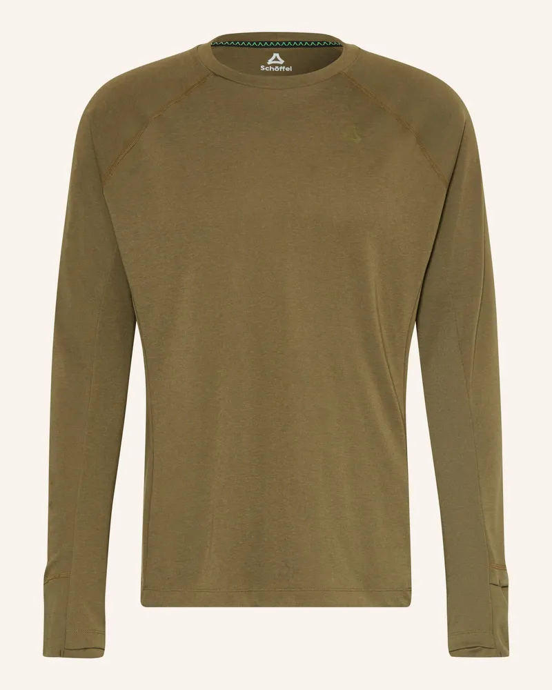 Schöffel Longsleeve Refoca gruen Grün