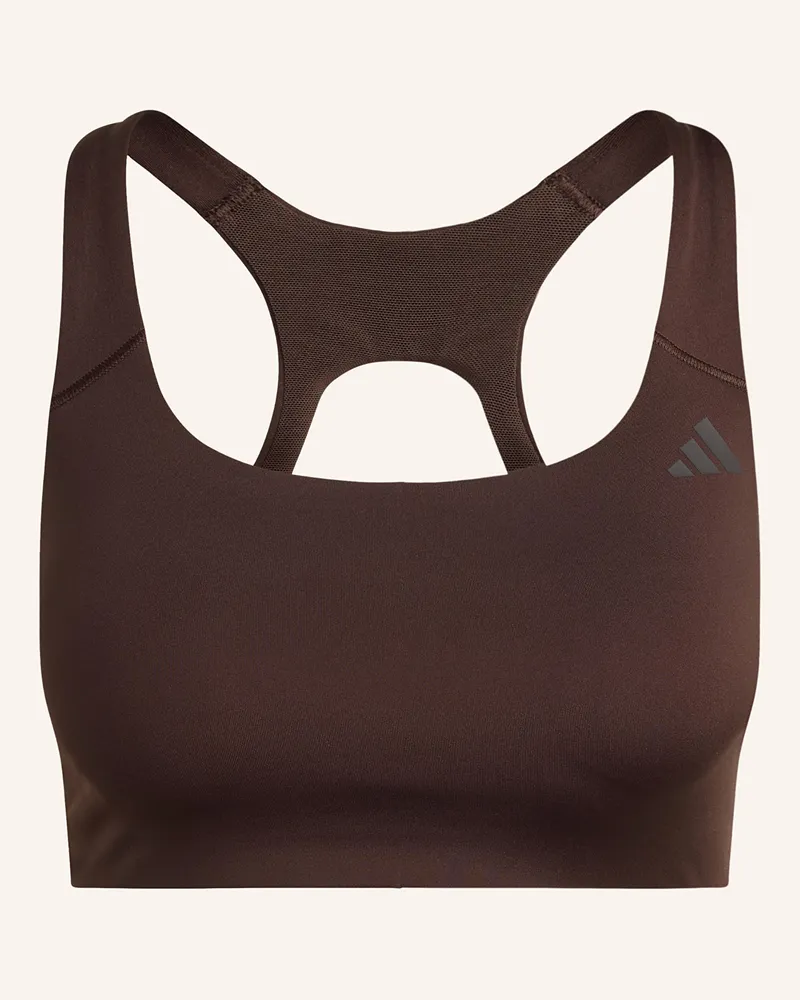 adidas Sport-BH OPTIME Dunkelbraun