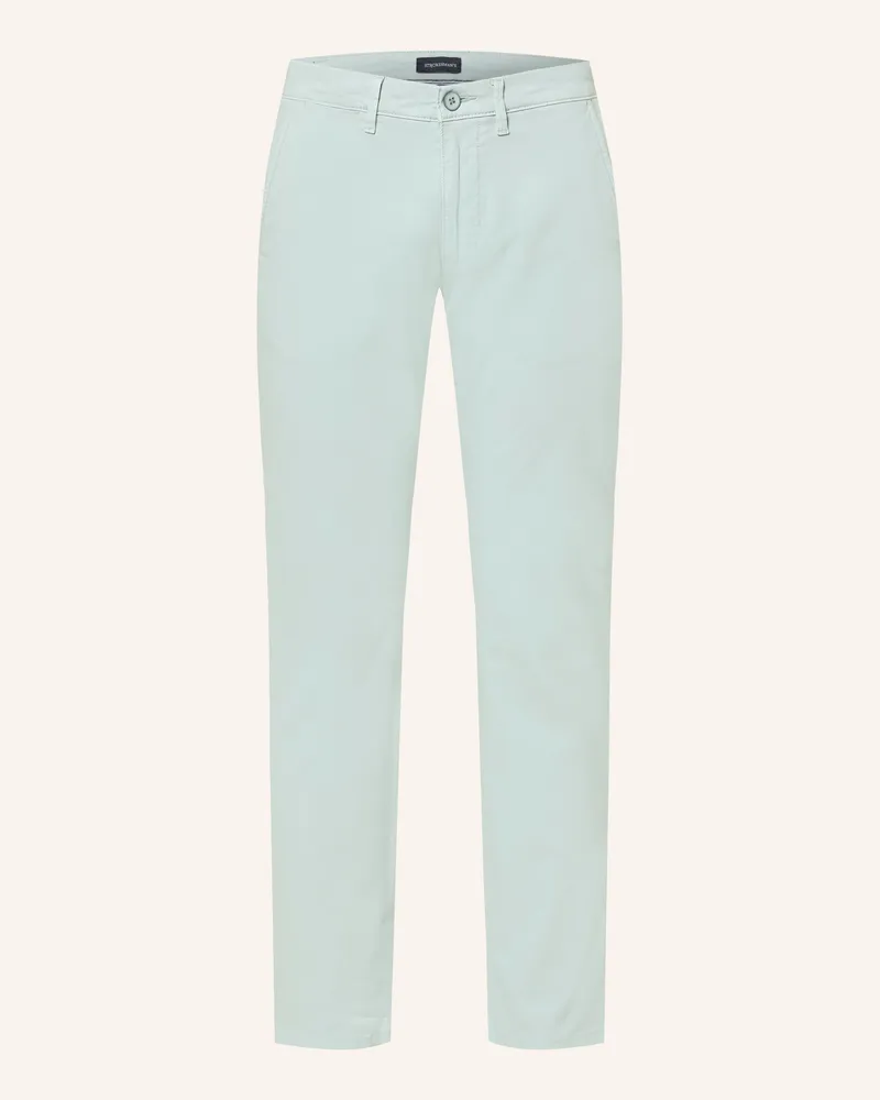 Strokesman's Chino Regular Fit gruen Hellgrün