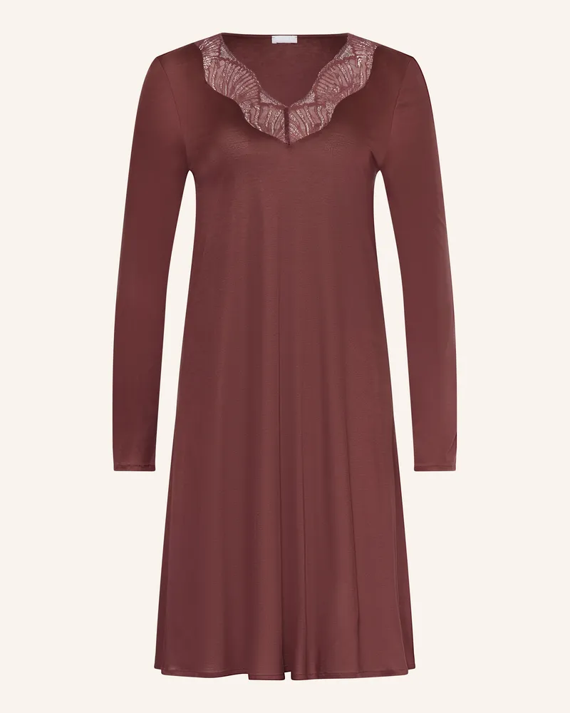 Hanro Nachthemd LILITH Braun