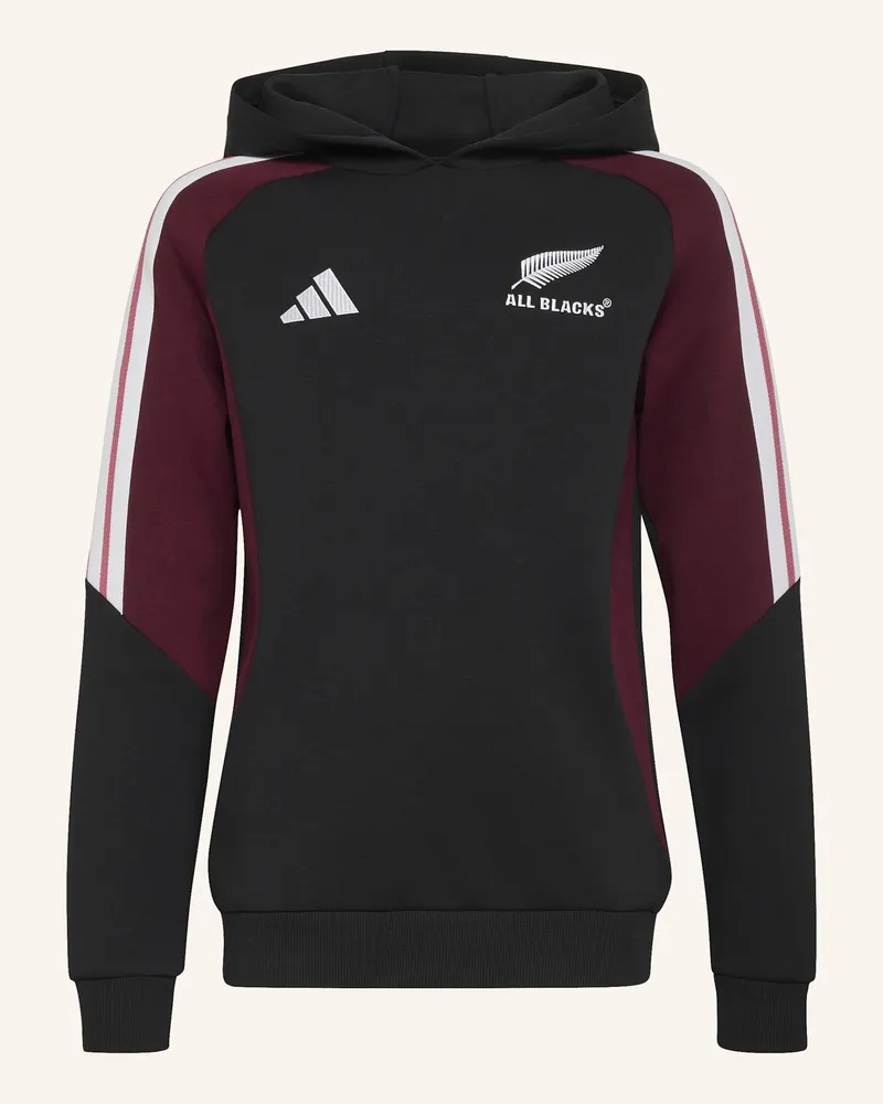 adidas All Blacks Hoodie Für Kinder schwarz Schwarz
