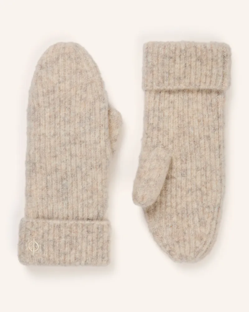 Samsøe & Samsøe Fäustlinge Sapia beige Beige