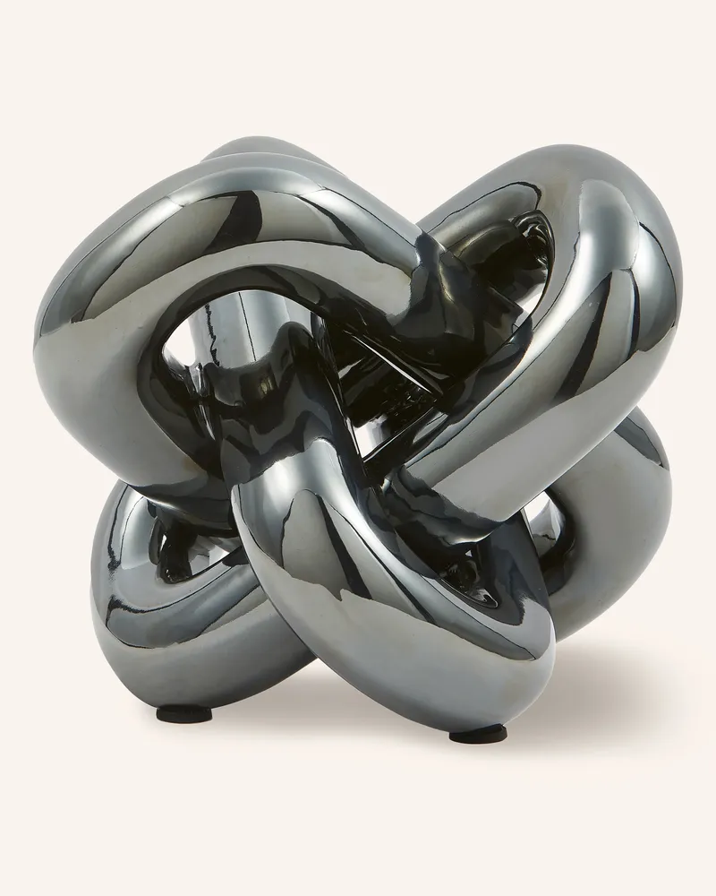 POLSPOTTEN Dekofigur MOVING CHAIN Dunkelgrau