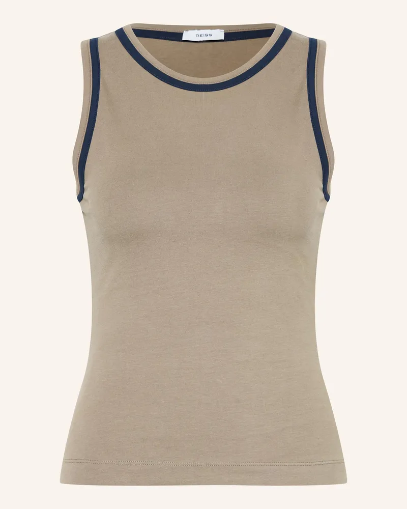 Reiss Top BECCA Khaki