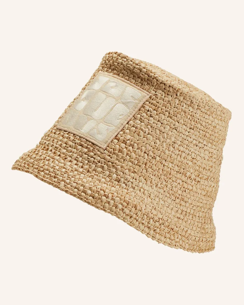 Jacquemus Bucket-Hat Le Bob Ficiu beige Beige