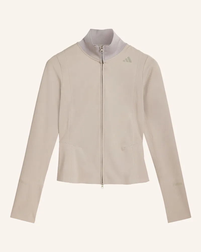 adidas Trainingsjacke beige Hellbraun
