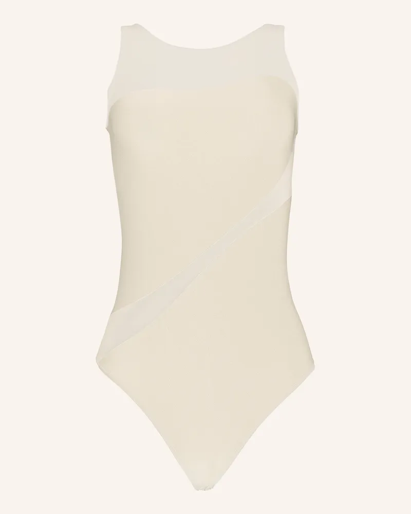 Wolford Wolford Body Shade Sleeveless String Body weiss Braun