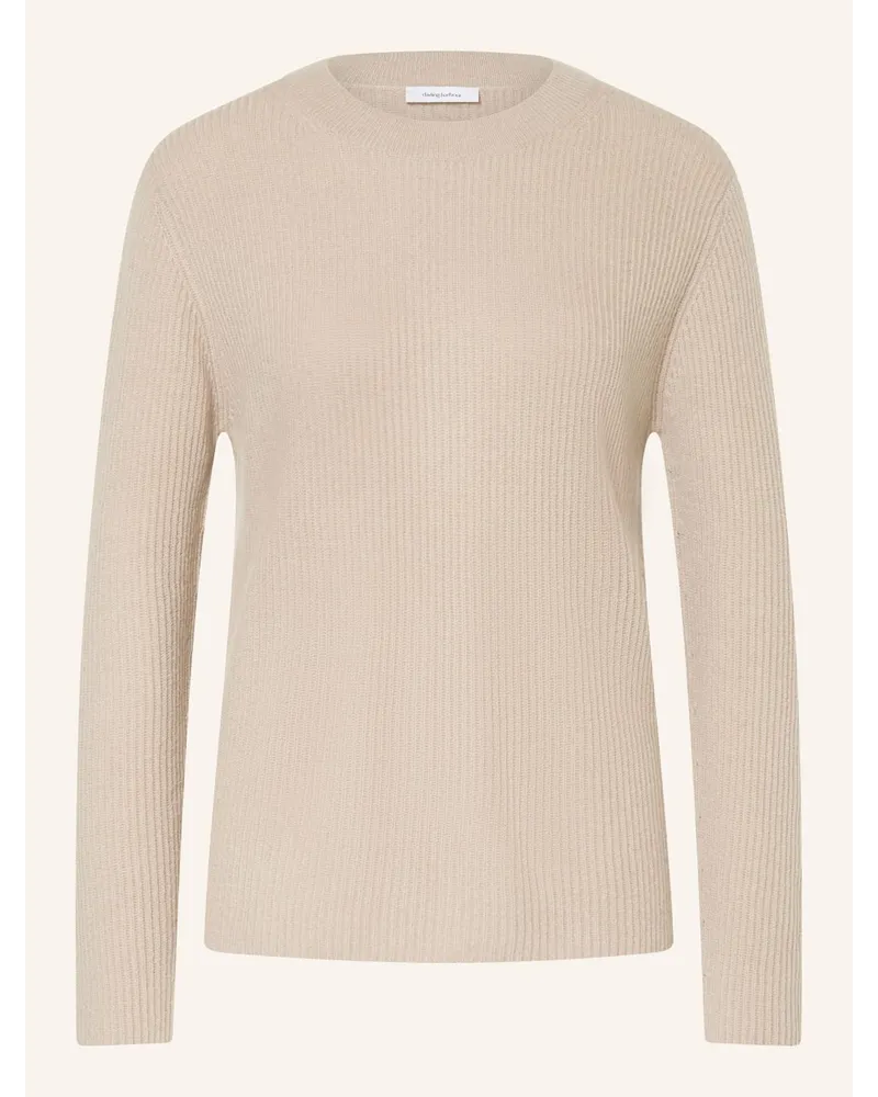 Darling Harbour Cashmere-Pullover Beige