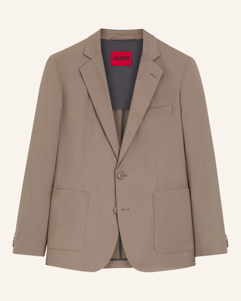 HUGO BOSS Blazer hanfred262x Slim Fit braun Hellbraun