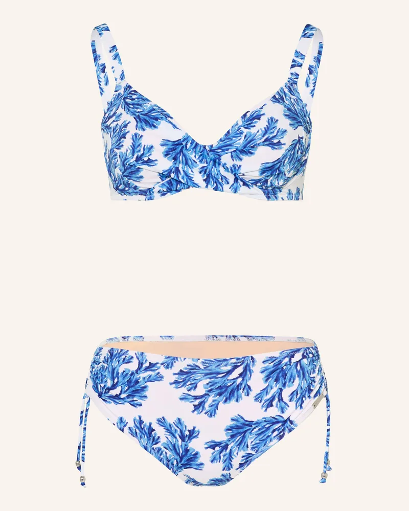 Charmline Bügel-Bikini Seaside Breeze In Wickeloptik blau Blau