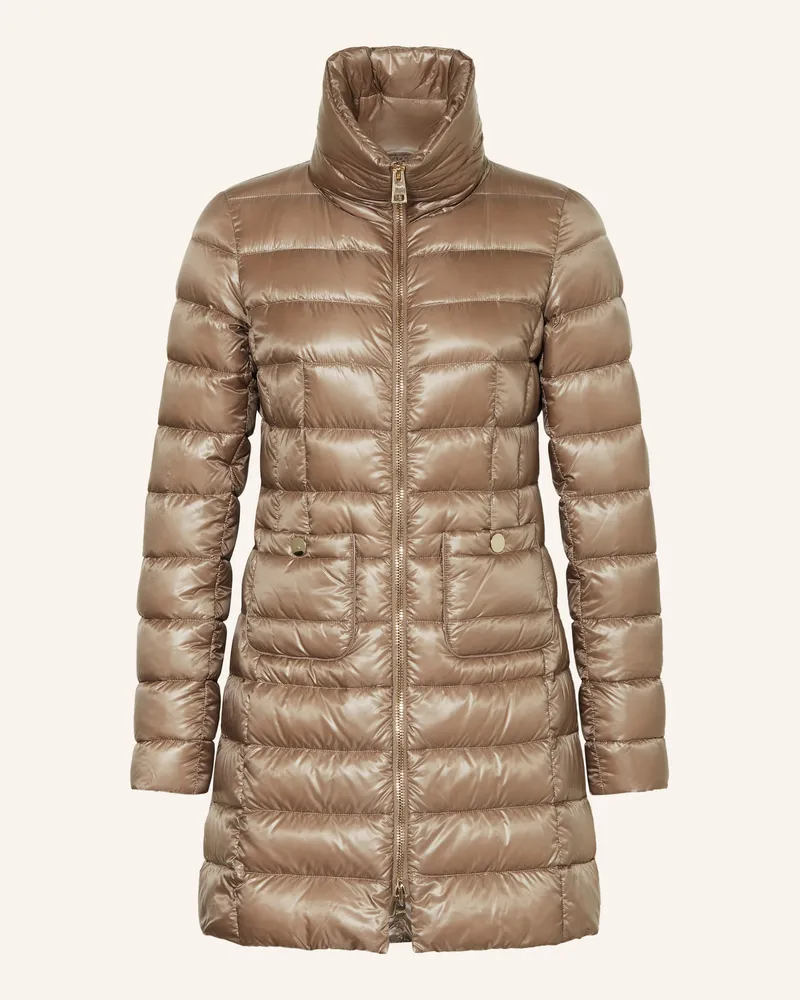 Herno Daunenmantel Maria braun Beige