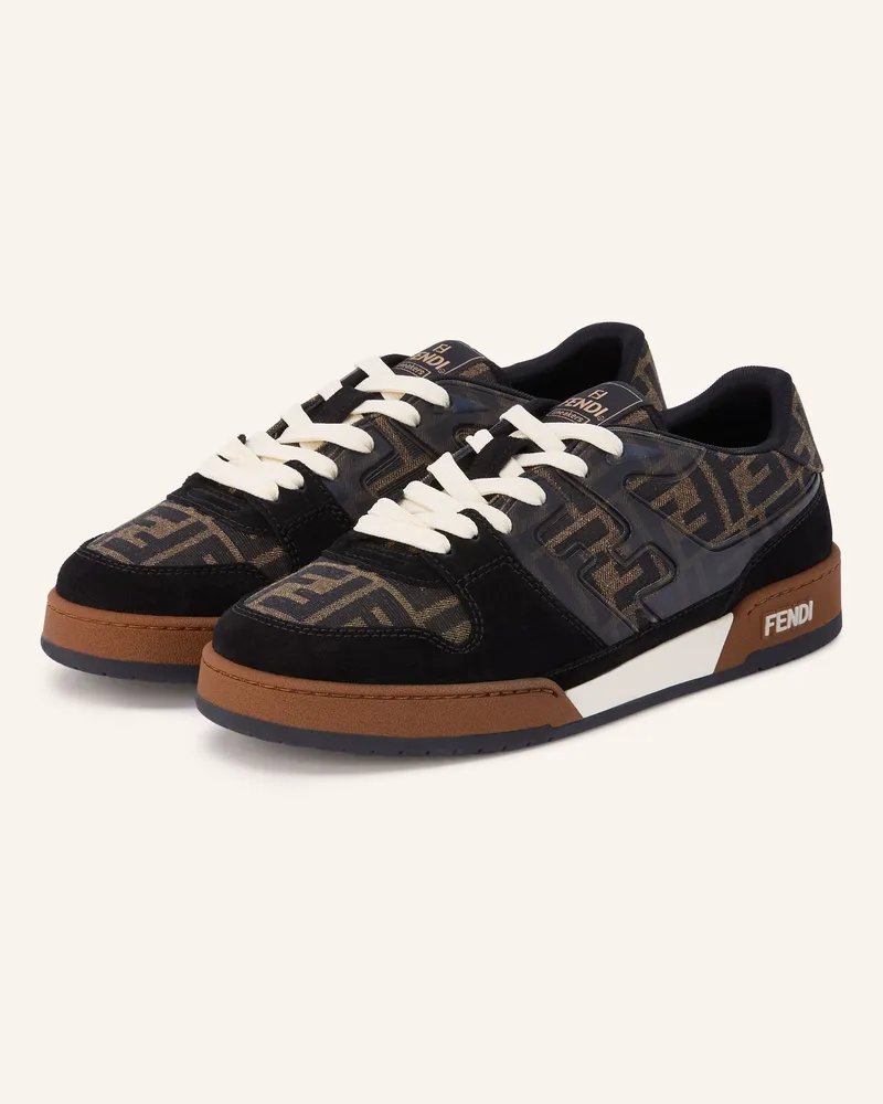Fendi Sneaker Match braun Dunkelbraun