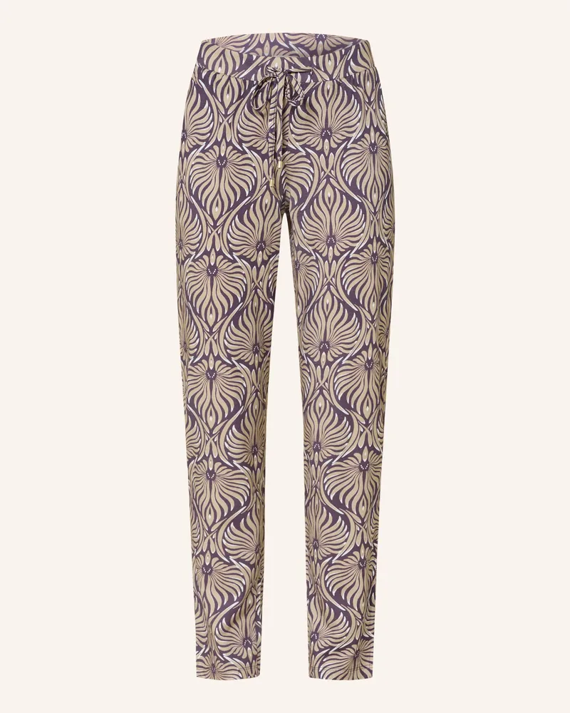 Hanro Lounge-Hose Dunkellila