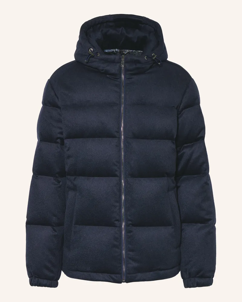 Etro Daunenjacke Dunkelblau