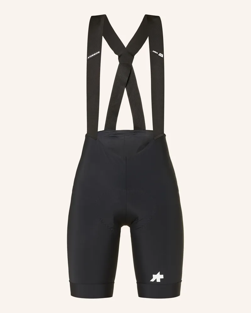 ASSOS Radhose Uma Gt s11 Mit Trägern Und Gepolstertem Einsatz schwarz Schwarz