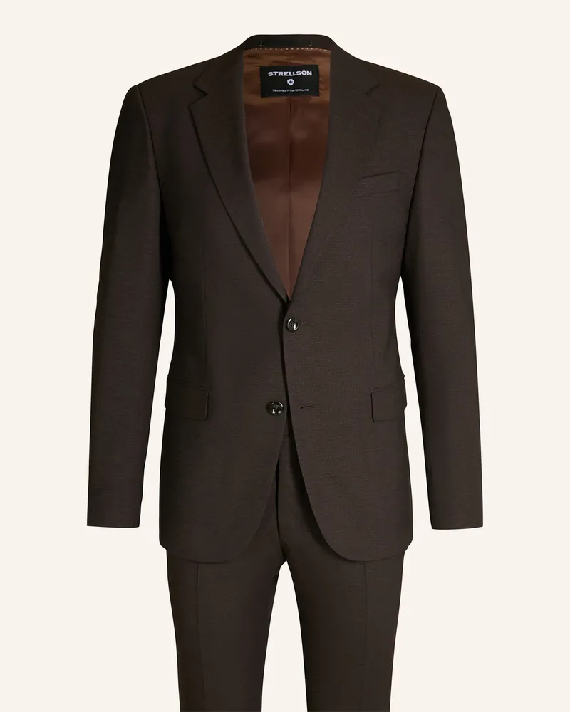 Strellson Anzug AIDAN-MELWIN Dunkelbraun